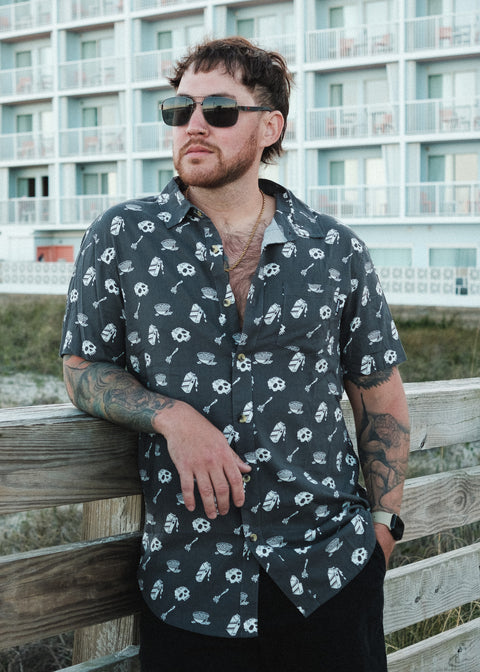 Cereal Killer Button Up