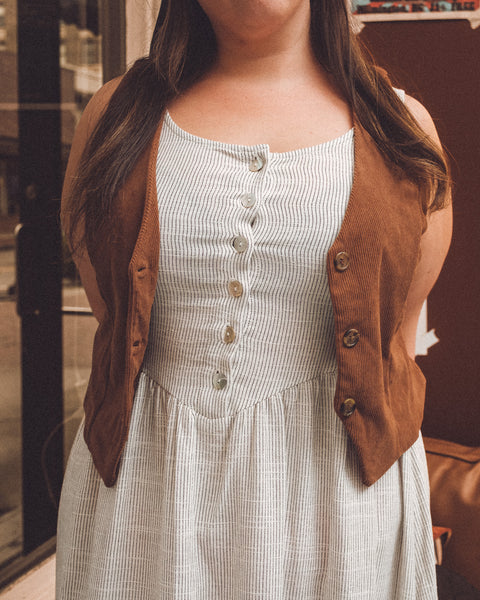 Everyday Brown Vest