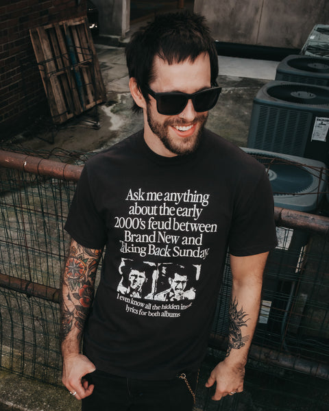 Ask Me Anything About The Feud Between Brand New & Taking Back Sunday Shirt