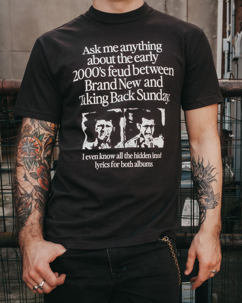 Ask Me Anything About The Feud Between Brand New & Taking Back Sunday Shirt