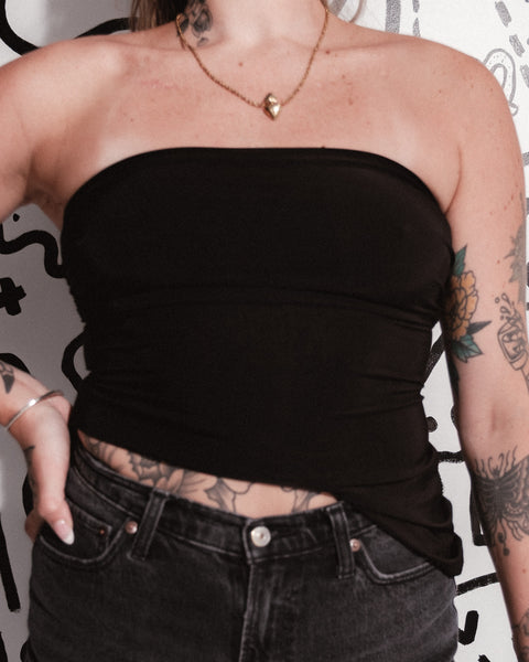 Asymmetrical Tube Top
