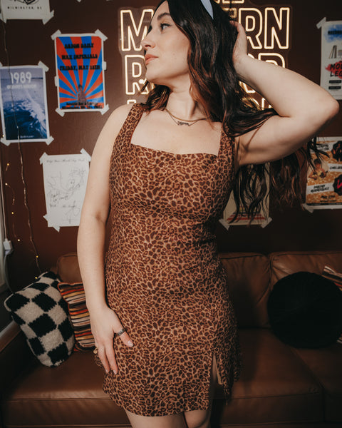  Wild Baby Square Neck Dress