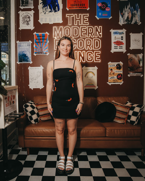 Britt Chili Bead Dress