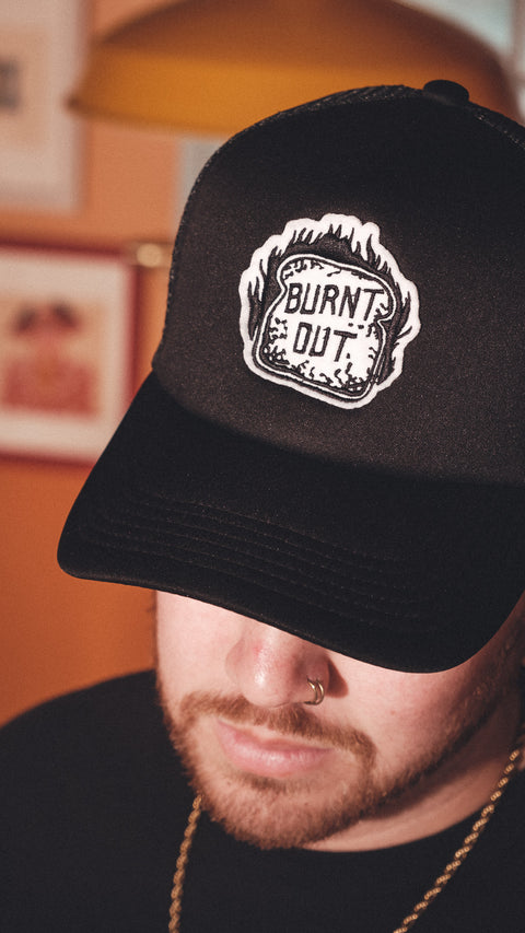  Burnt Out Trucker Hat