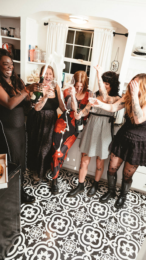  Textured Floral Jacquard Dress