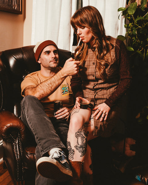 Plaid Button Up Mini Dress