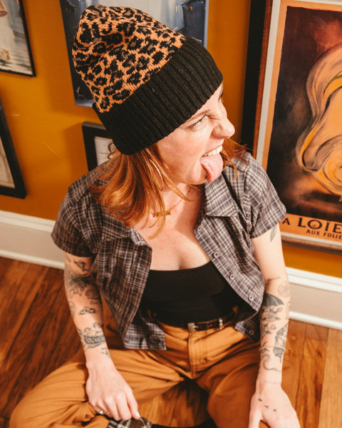  Colette Button Up Plaid Top