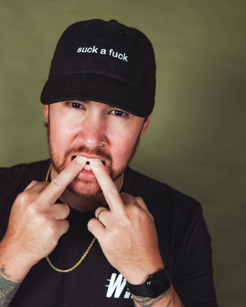 Suck a Fuck Dad Cap