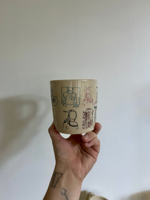 Taylor Swift Full Vinyl Collection Mug