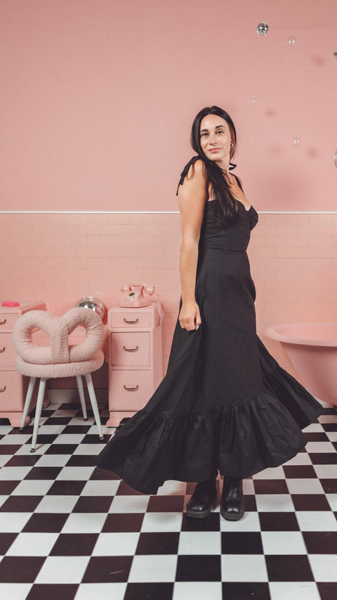 Cotton Poplin Dress
