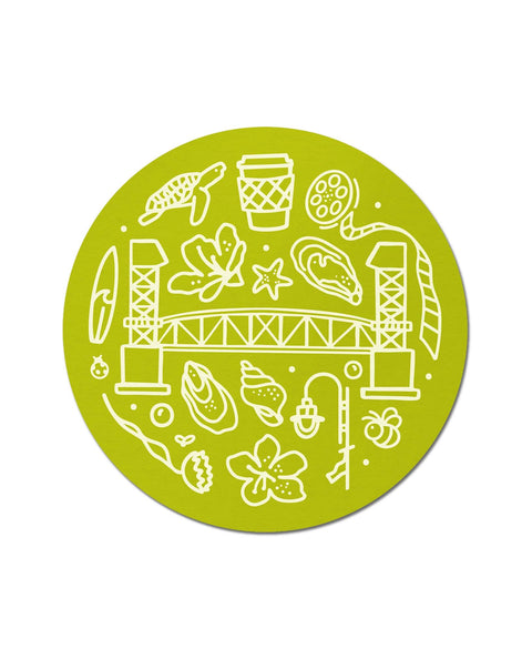 Wilmington Motif Sticker