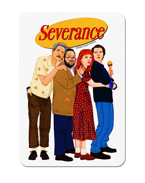 Severance Seinfeld Sticker