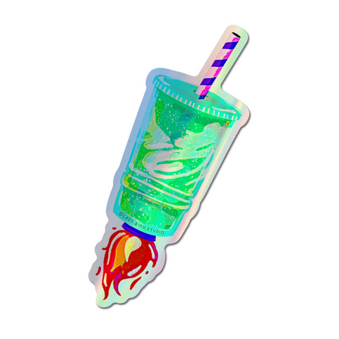 Baja Blast Off Sticker