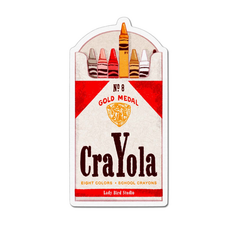 Crayola Marlboro Sticker