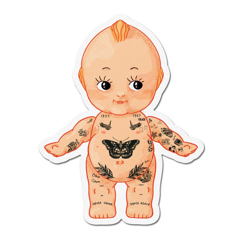 Tattooed Sonny Baby Harry Sticker