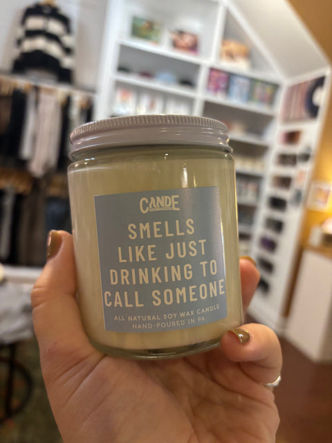 Just Drinking To Call Someone Sabrina Candle