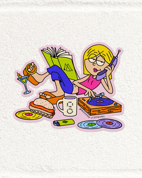 Lizzie McGuire Modern Sticker