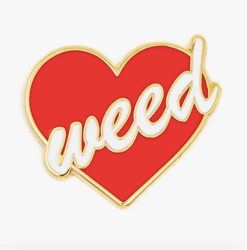 Weed Lover Pin