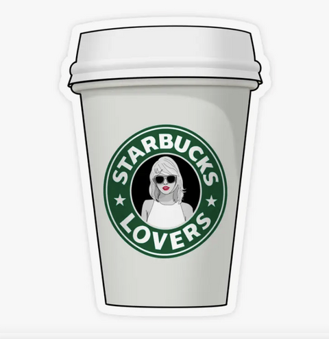 Taylor Swift Starbucks Lovers Stickers