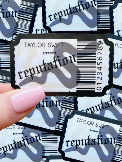 Taylor Swift Concert Ticket Sticker