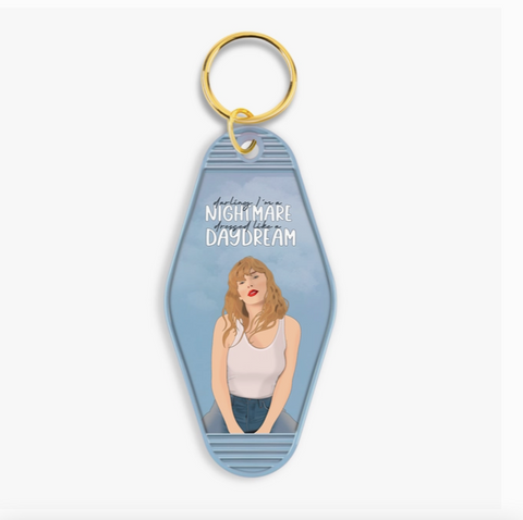 Taylor Swift 1989 Blank Space Motel Keychain