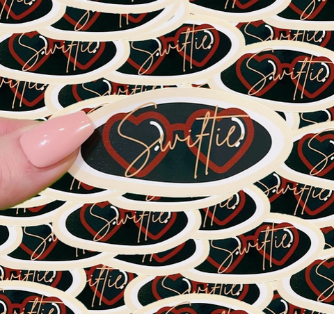 Swiftie Red Sticker