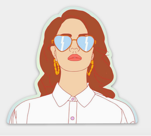 Born To Die Lana Sticker