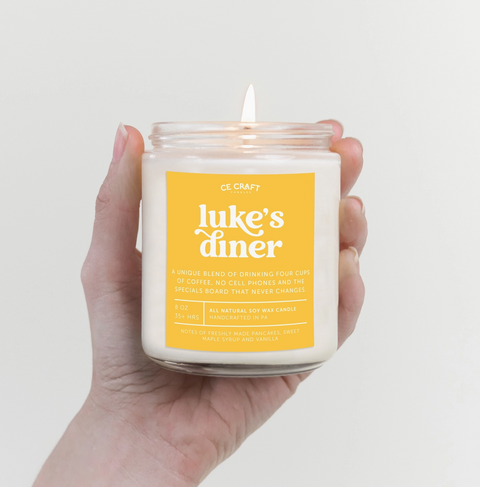 Luke's Diner Candle