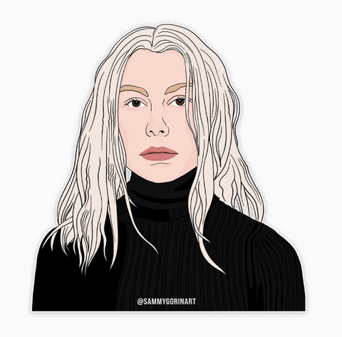 Phoebe Bridgers Sticker