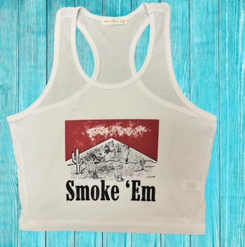  Smoke Em Crop Tank