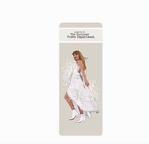 Taylor Swift TTPD Eras Tour Bookmark