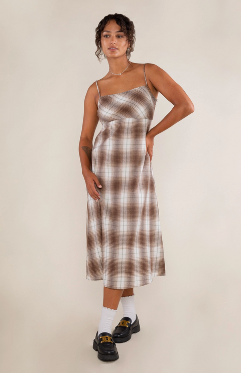  Cala Plaid Dress