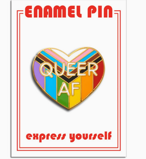 Queer Af Pin