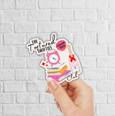 Tortured Swifties Club Sticker