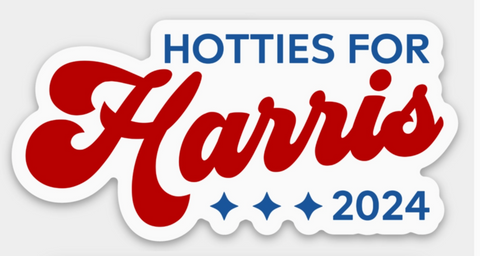 Hotties for Harris Sticker