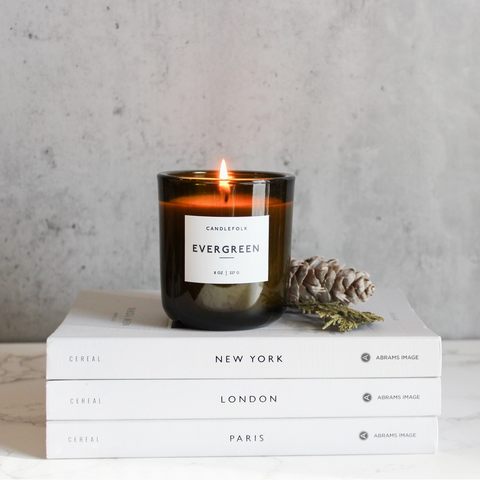 Evergreen Candle