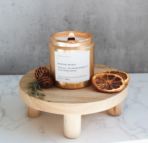 Winter Spirit Candle