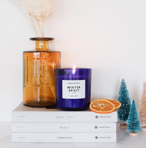 Winter Spirit Holiday Tumblr Candle