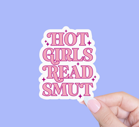  Hot Girls Read Smut Sticker