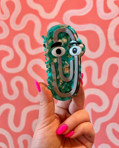  Sir Paperclip Hair Claw