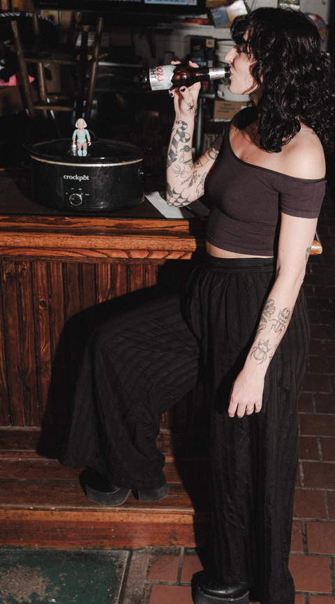  Off The Shoulder Crop