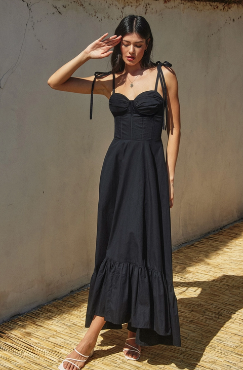  Cotton Poplin Dress