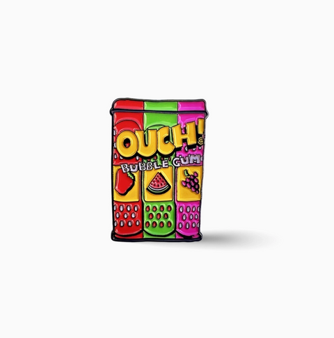 Ouch! Bubble Gum Pin