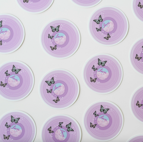 Lover Vinyl Sticker