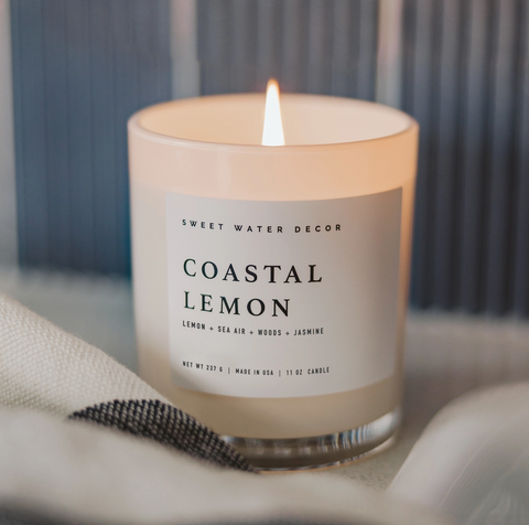 Coastal Lemon Candle