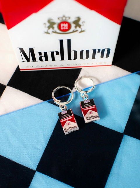 Cig Box Earrings