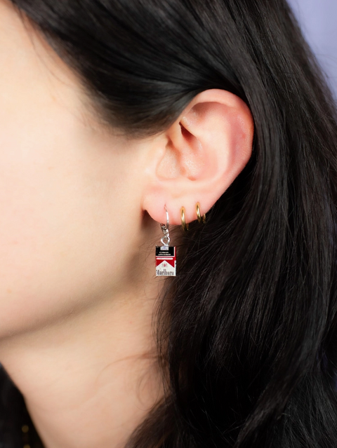 Cig Box Earrings