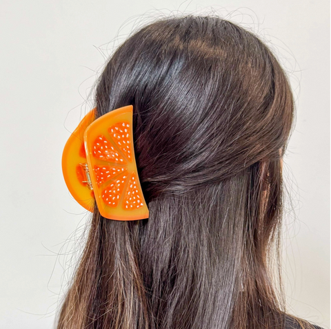 Large Orange Hair Slice