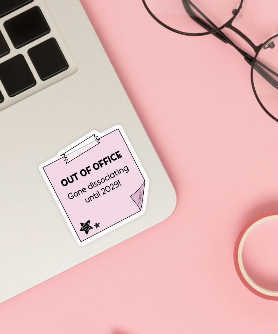 Off Work Sticker Out of Office Sticker – Modern Legend, LLC.