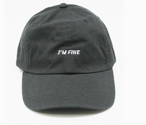 I'm Fine Dad Cap